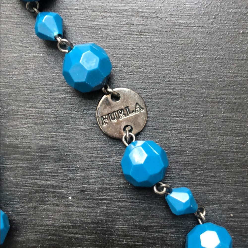📿 Furla teal necklace 📿